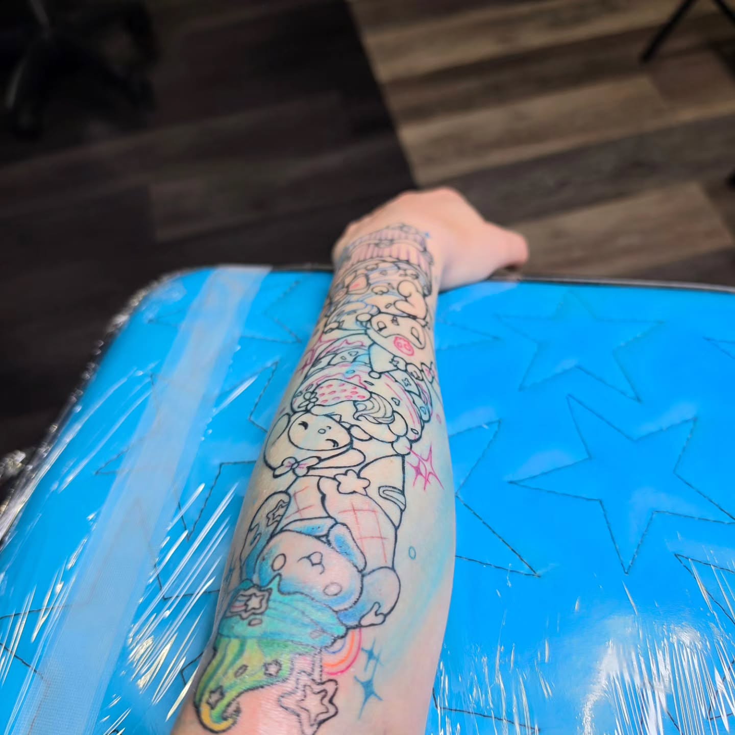 Tattoo by @nitelite.tattoos — dotwork