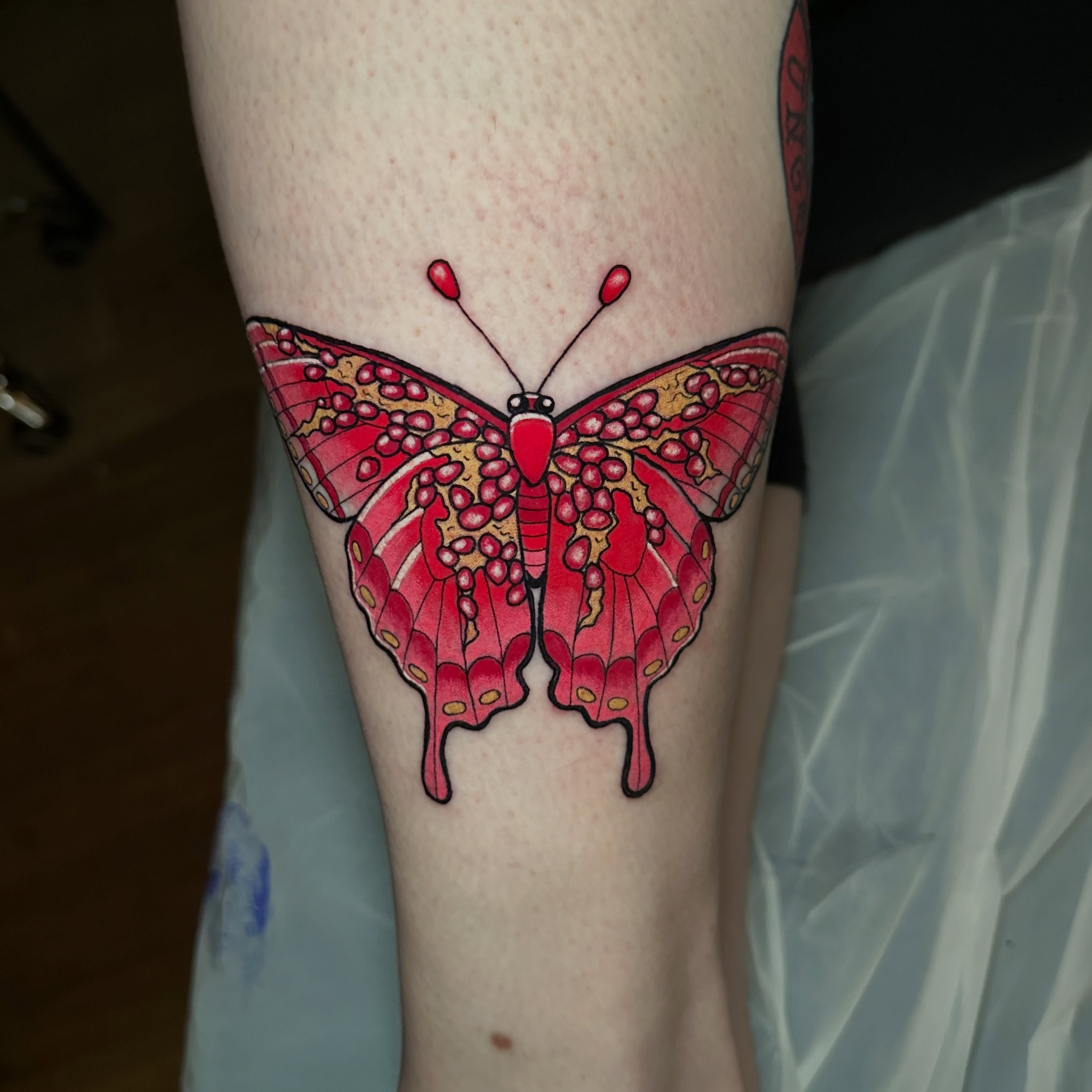 Tattoo by @tattooedbyles — dotwork