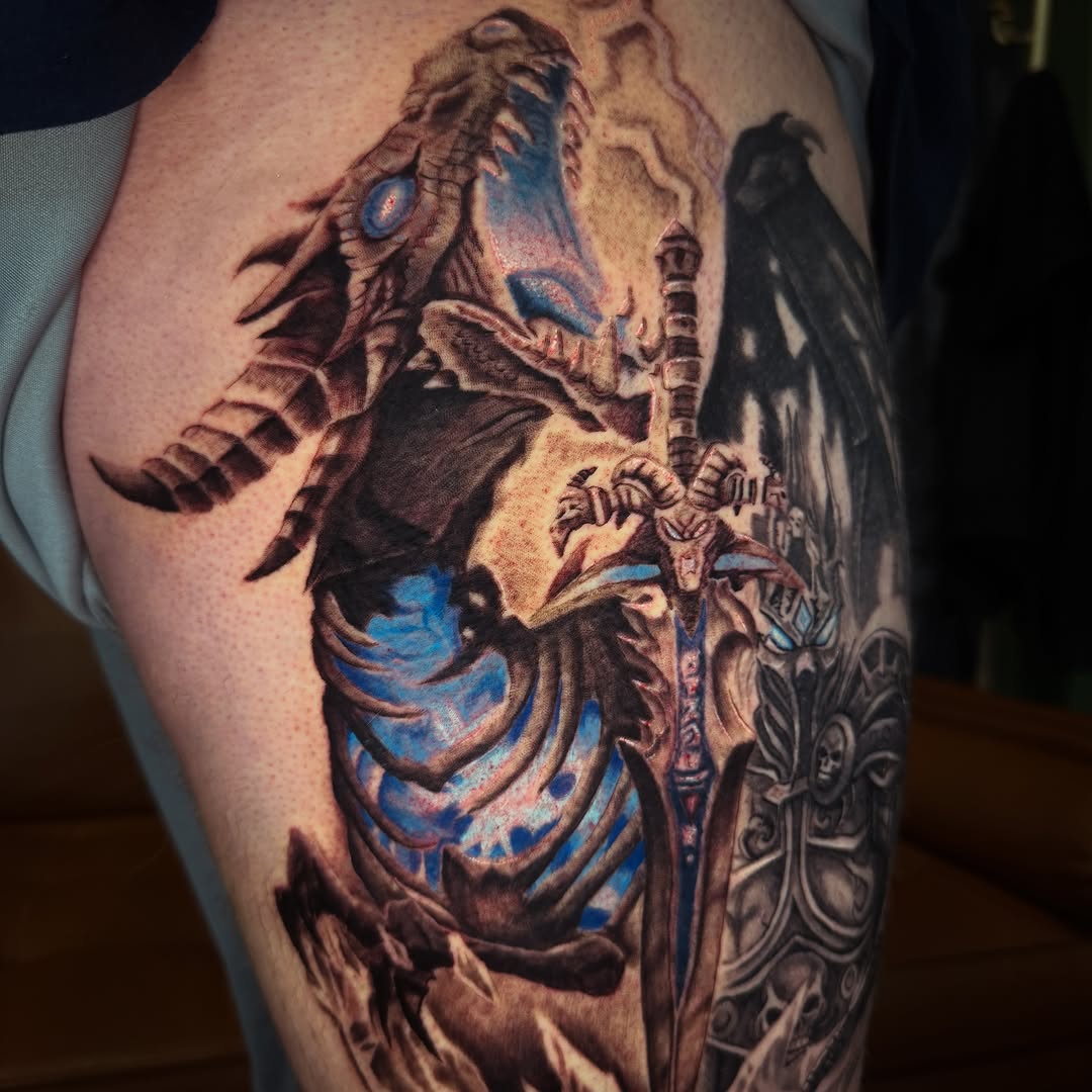Tattoo by @maybebaby_tattoo — realism, dark_realism