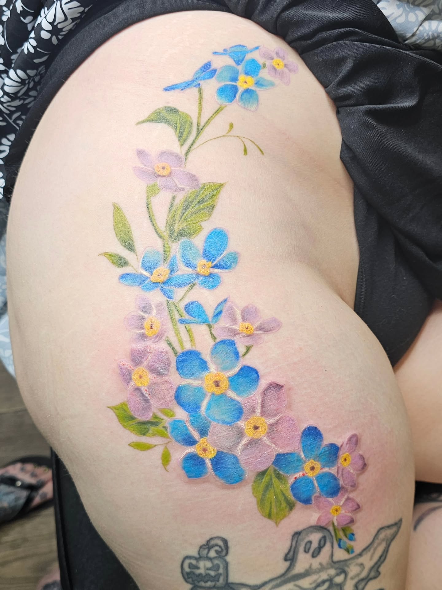 Tattoo by @kierastonetattoos — watercolor
