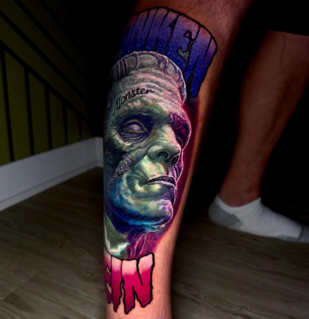 Tattoo by @amberjoytattoo — realism, dark_realism