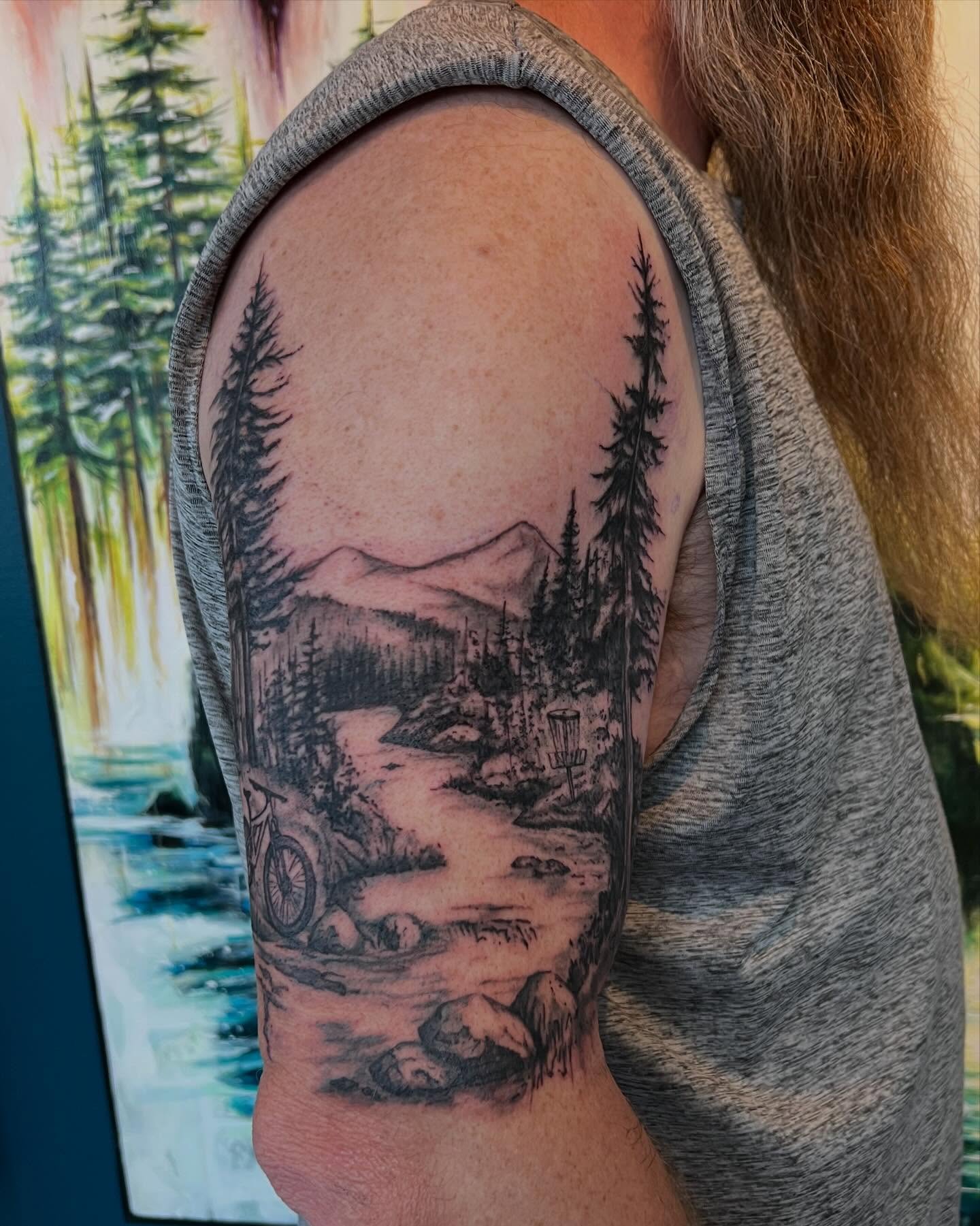 Tattoo by @milesbrowne — black_and_grey, realism