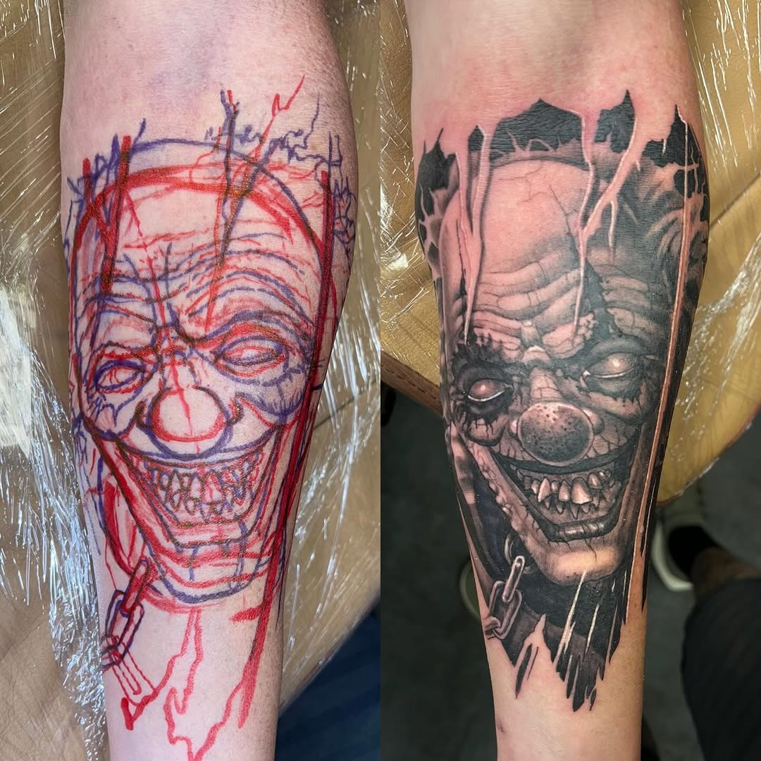 Tattoo by @theonlyajax — realism, dark_realism