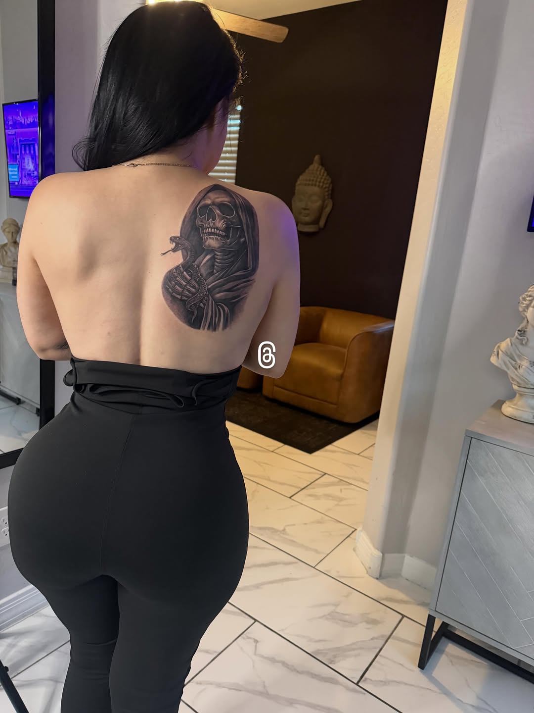 Tattoo by @ag_inks — black_and_grey, realism