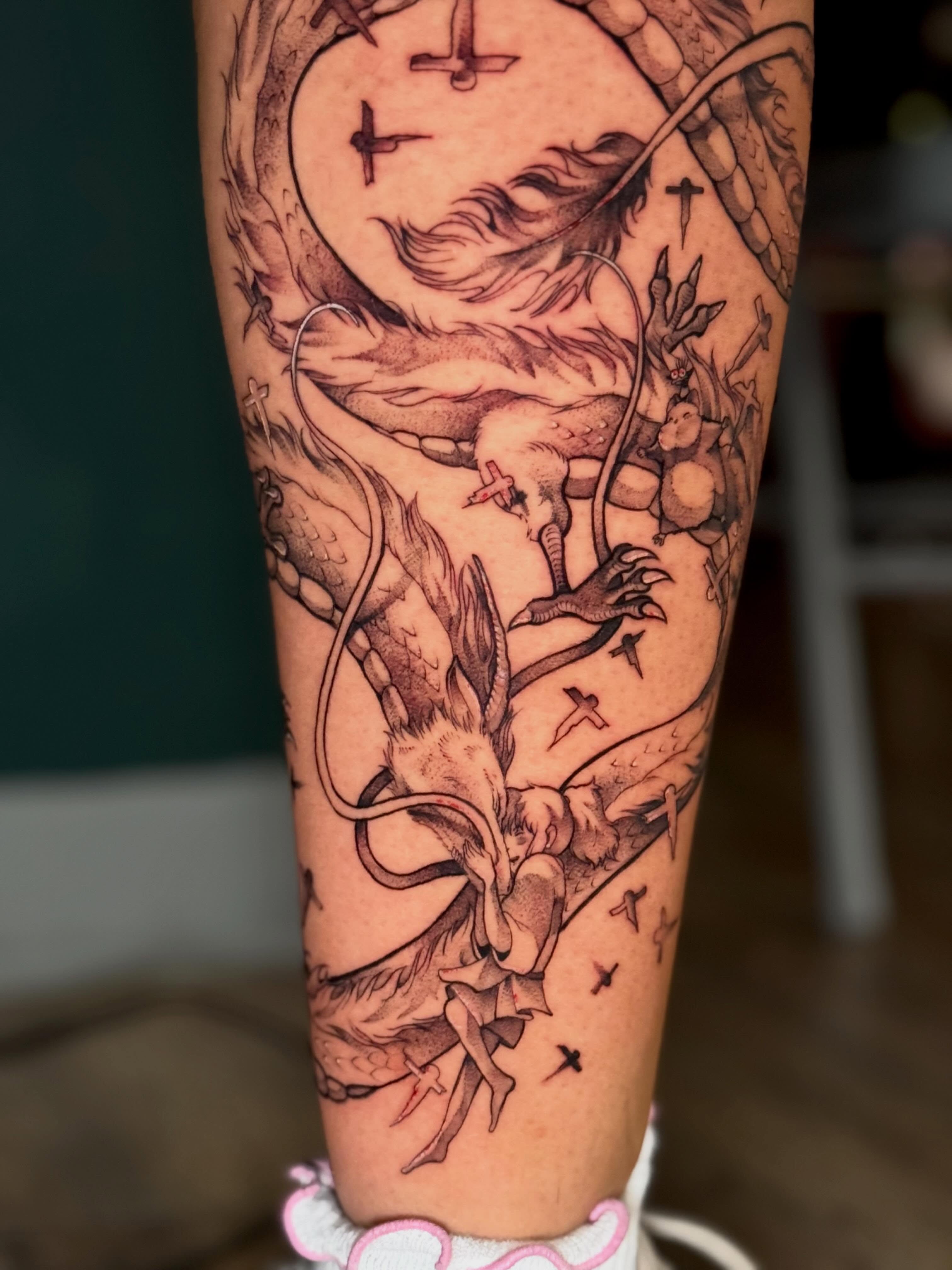 Tattoo by @abi.does.tattoos β black_and_grey, realism
