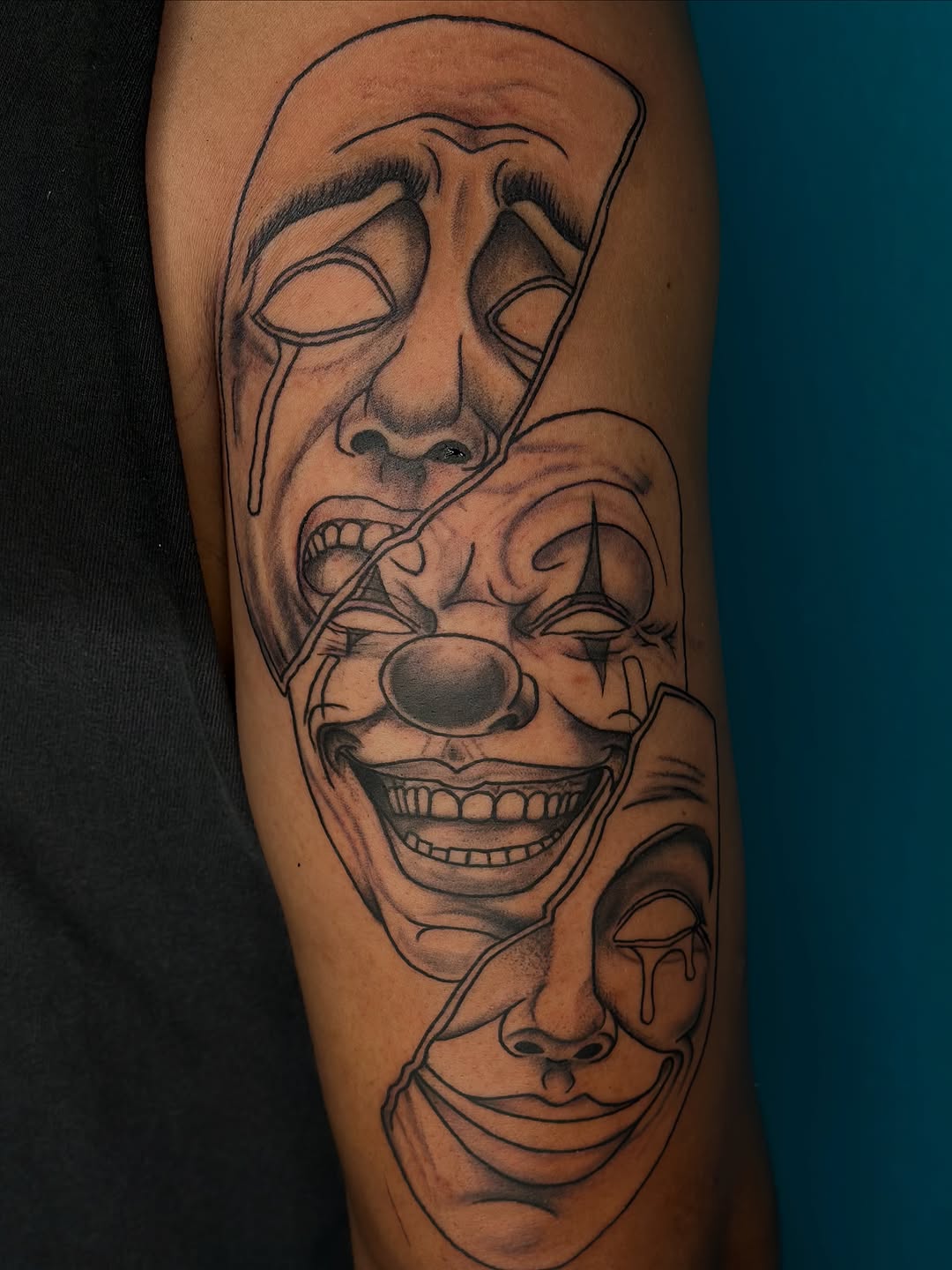 Tattoo by @gabby_la_piercer — chicano, black_and_grey
