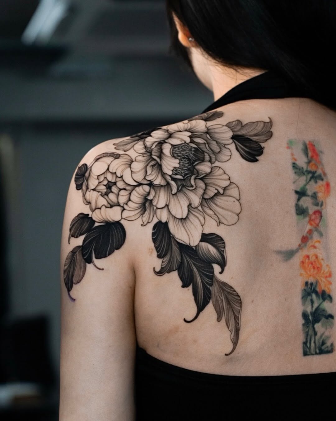 Tattoo by @siio_ink — black_and_grey, realism