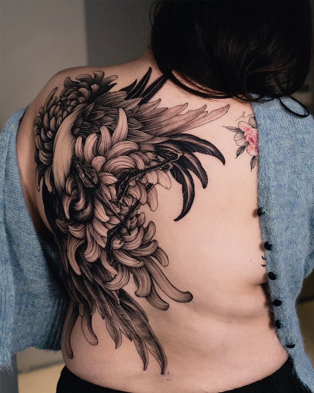 Tattoo by @siio_ink — black_and_grey, realism