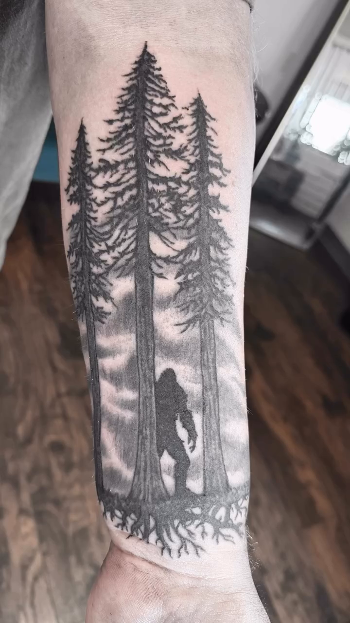 Tattoo by @tattooed_rocker — black_and_grey, realism