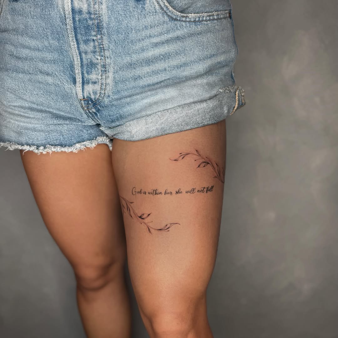 Tattoo by @inkedbycarson — fine_line, lettering_script