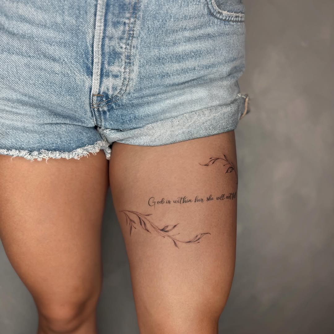 Tattoo by @inkedbycarson — fine_line, lettering_script