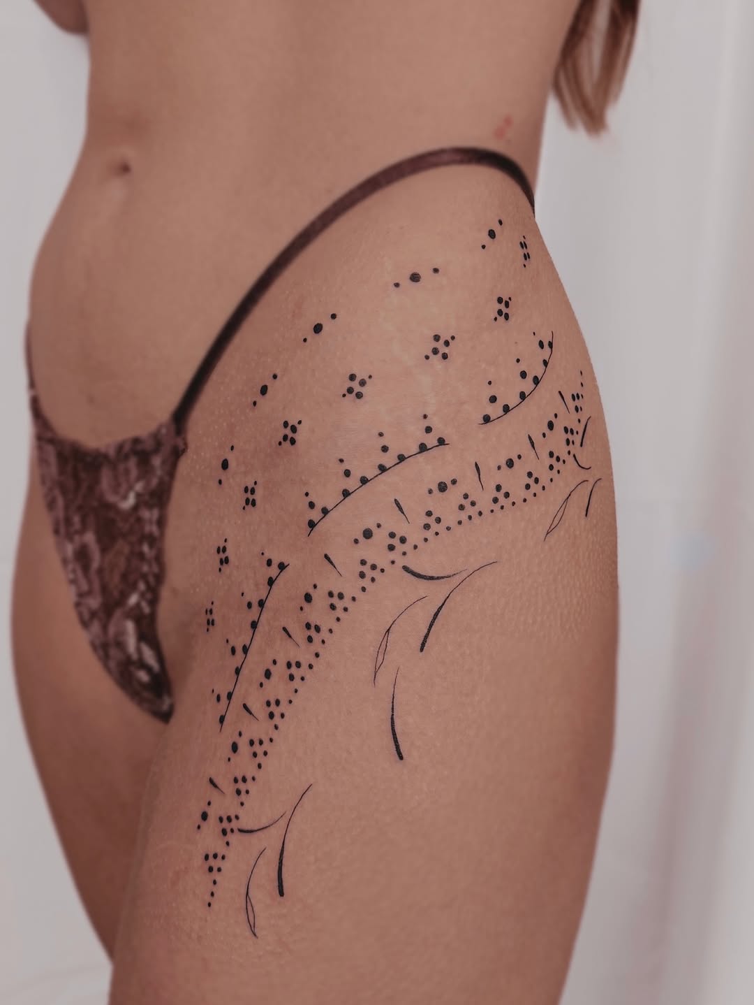 Tattoo by @expression_ink_ — fine_line, dotwork