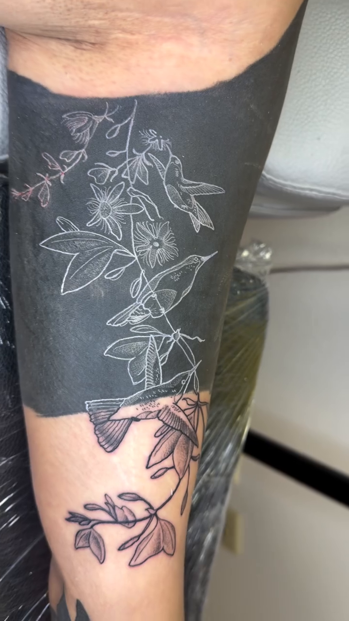 Japanese tattoo on the forearm by Stvn Geyer, Urbandale, Iowa