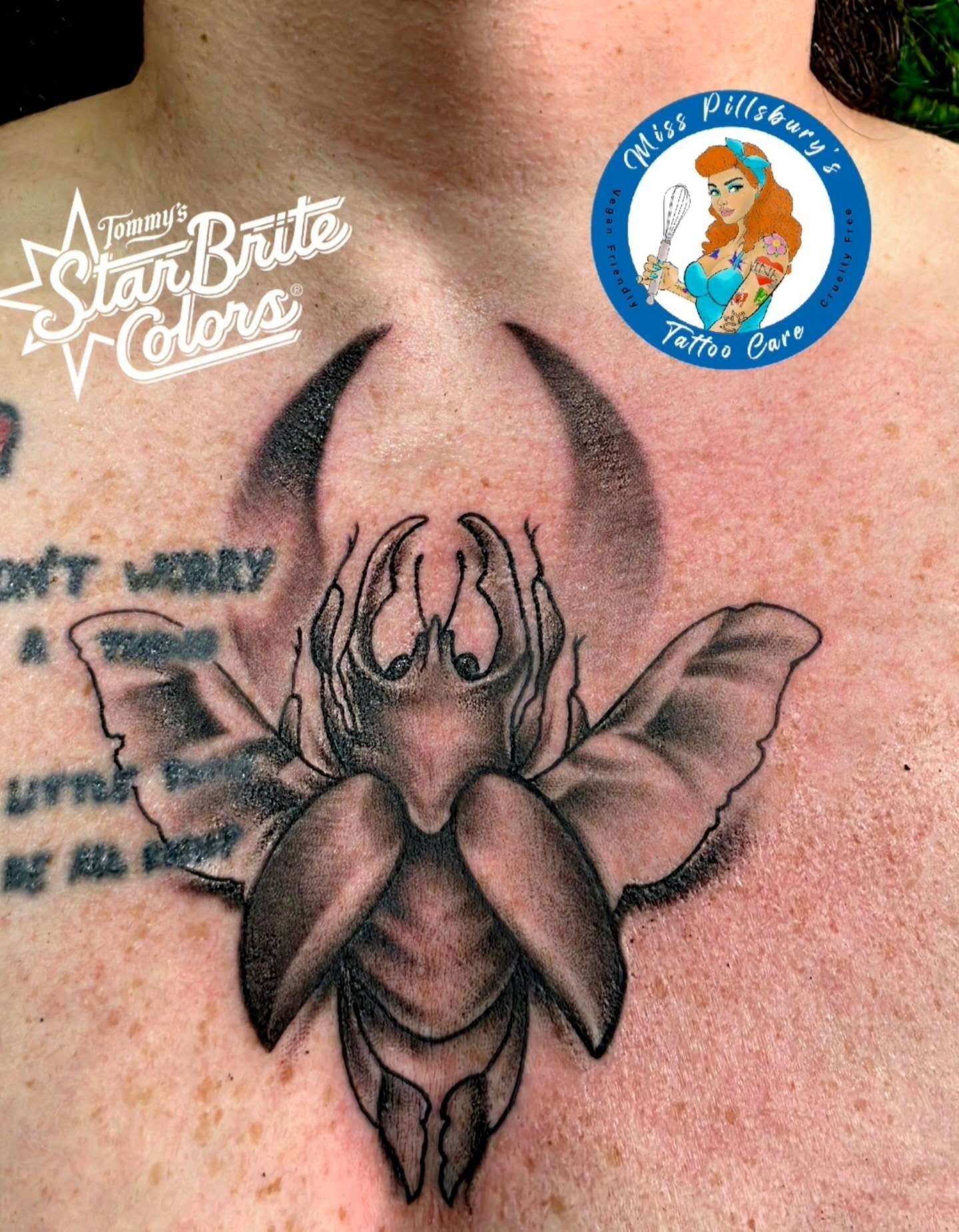 Tattoo by @athorp2020 — black_and_grey