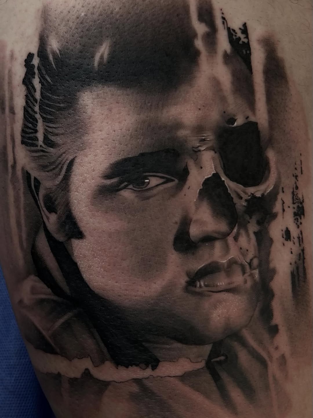 Realism tattoo on the forearm by Dallas Corsmeier