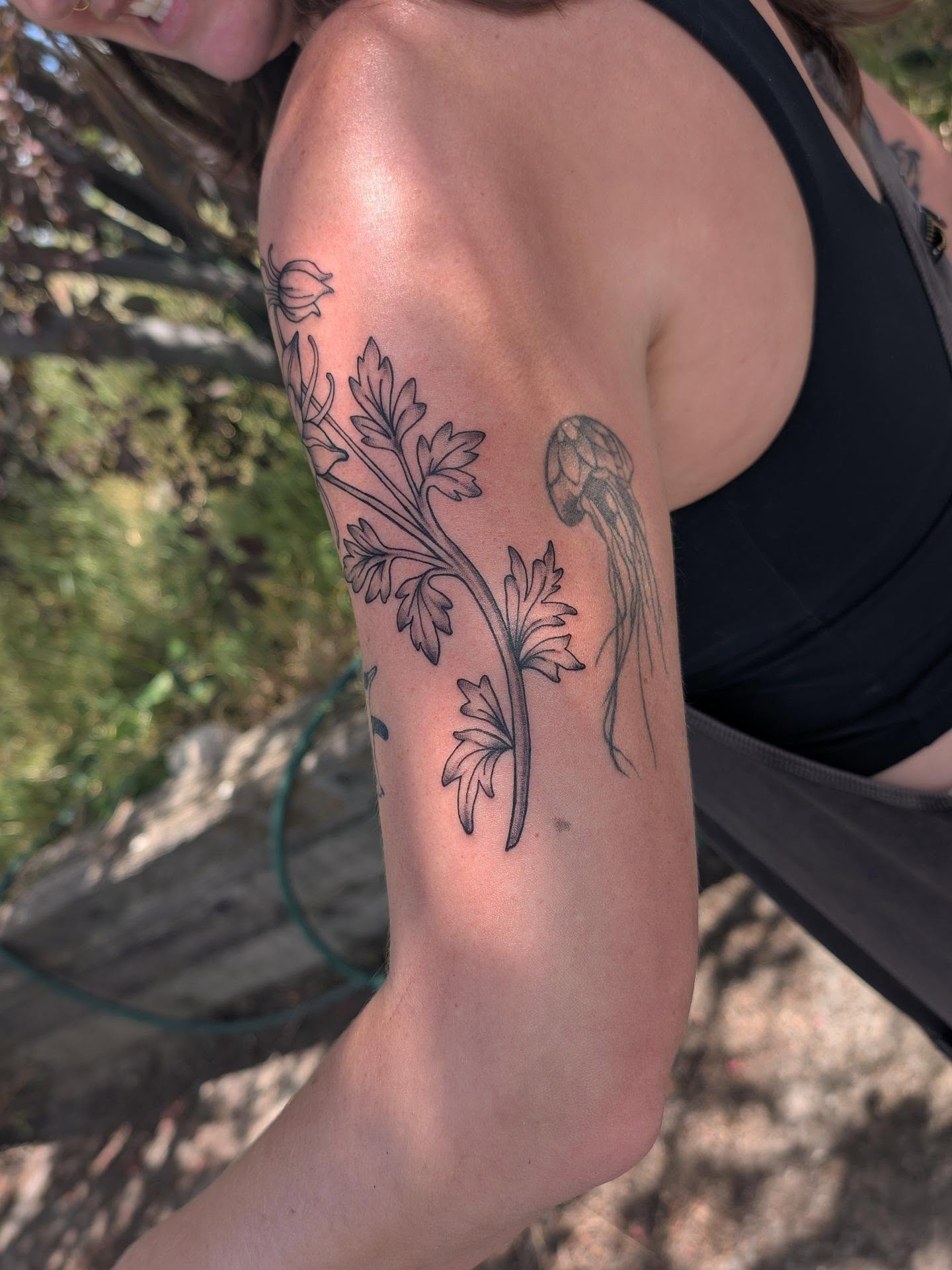 Tattoo by @uprootedtattooing β black_and_grey
