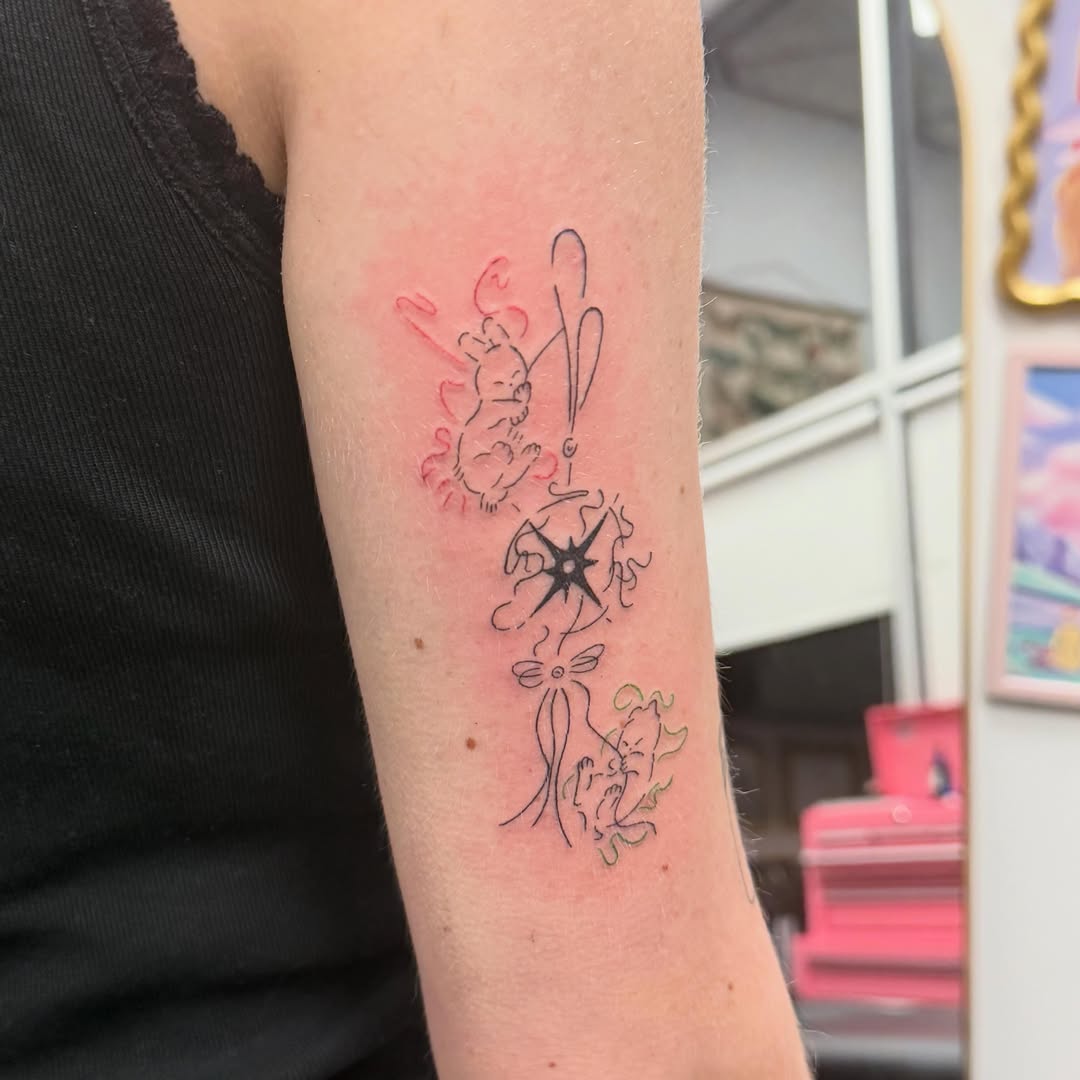 Tattoo by @lunarstudiosart — geometric
