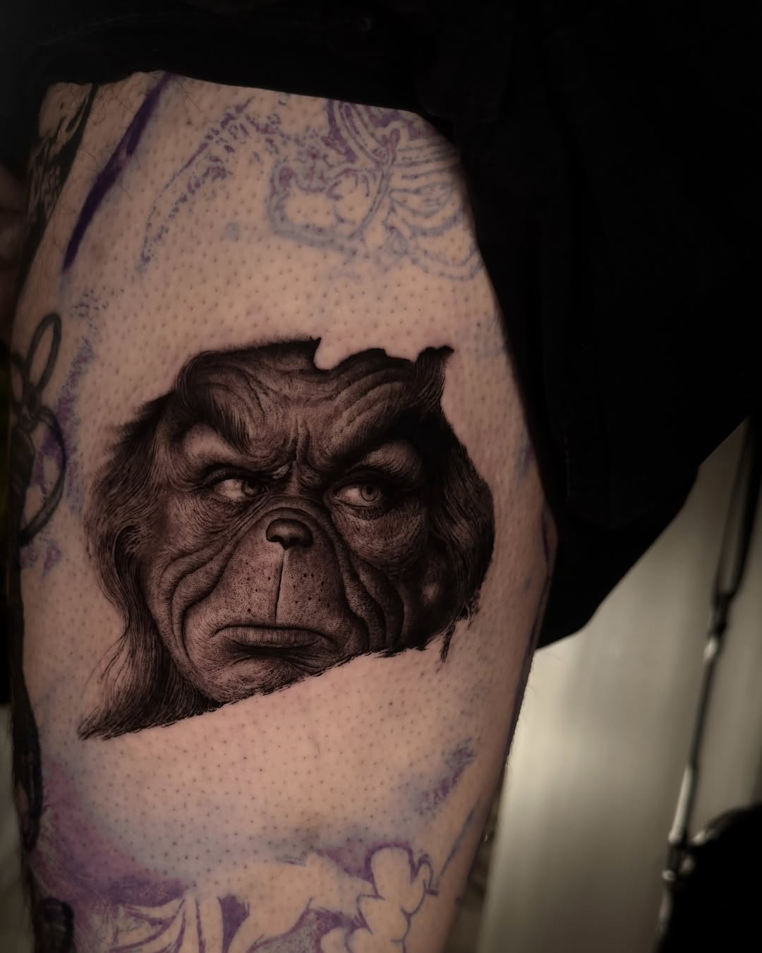 Tattoo by @dukeoftats — realism, black_and_grey
