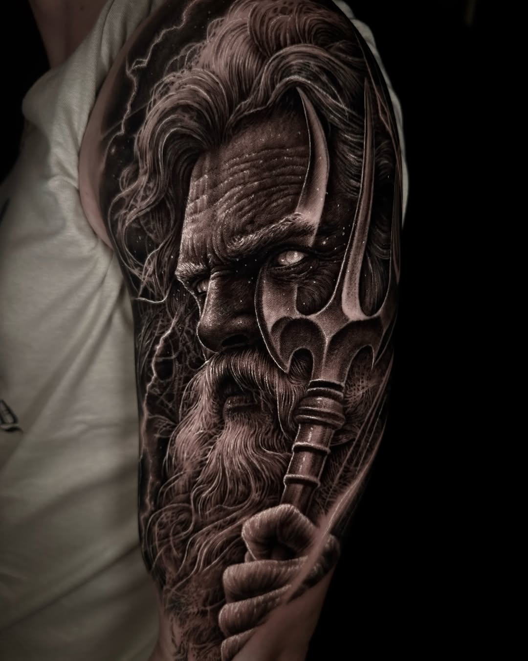 Tattoo work at Boston Tattoo Convention 2026