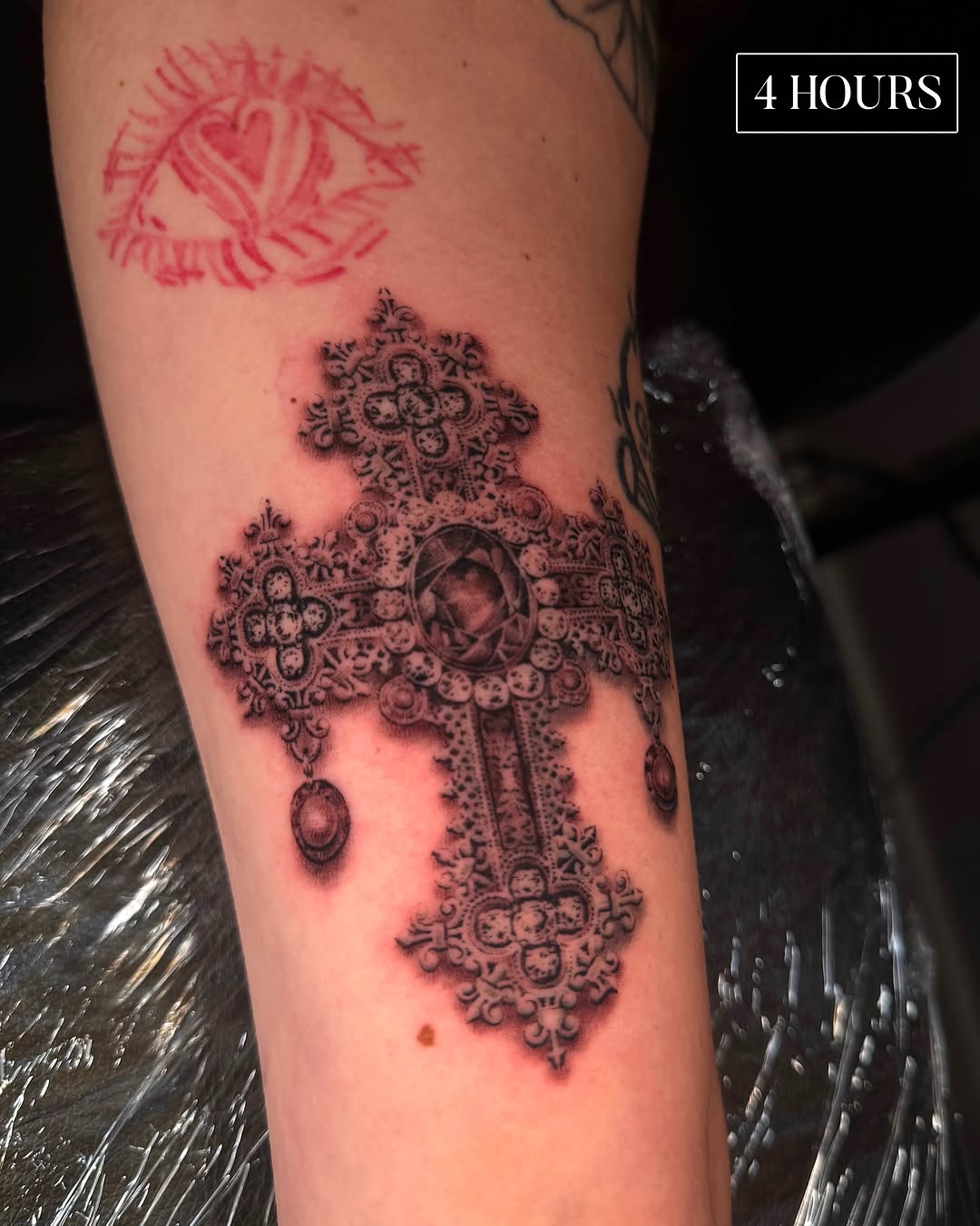 Tattoo work at Tommy's Tattoo Convention 2026