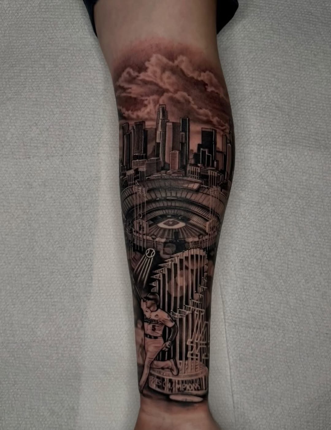 Tattoo by @markjtatts — realism, black_and_grey