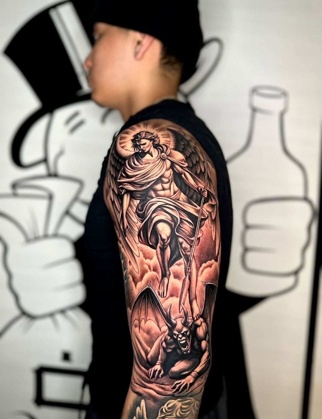 Tattoo by @markjtatts — realism, black_and_grey