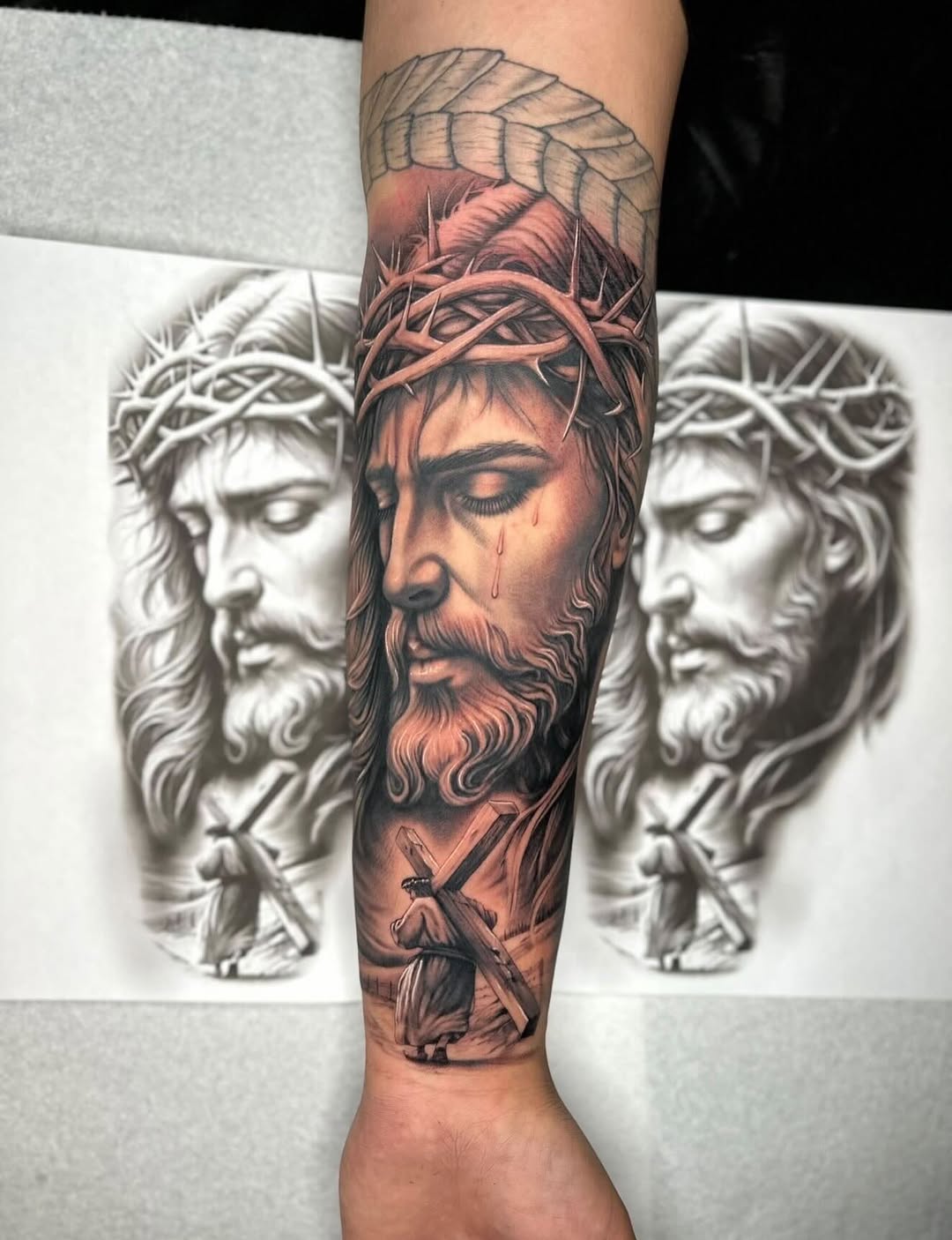 Tattoo by @markjtatts — realism, black_and_grey