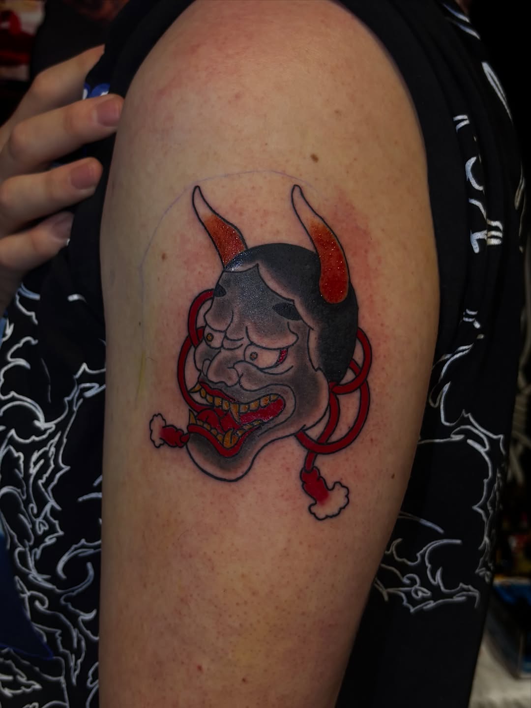 Tattoo by @art.nyahramirez — japanese_irezumi, neo_traditional