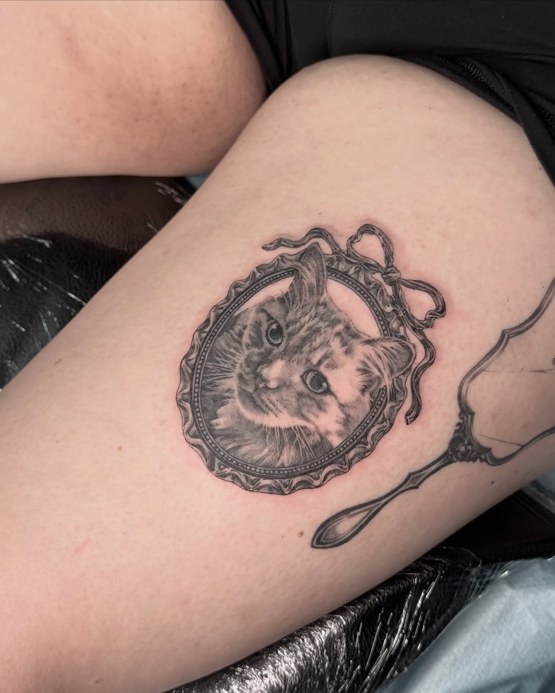 Tattoo by @luinytattoo — realism, black_and_grey