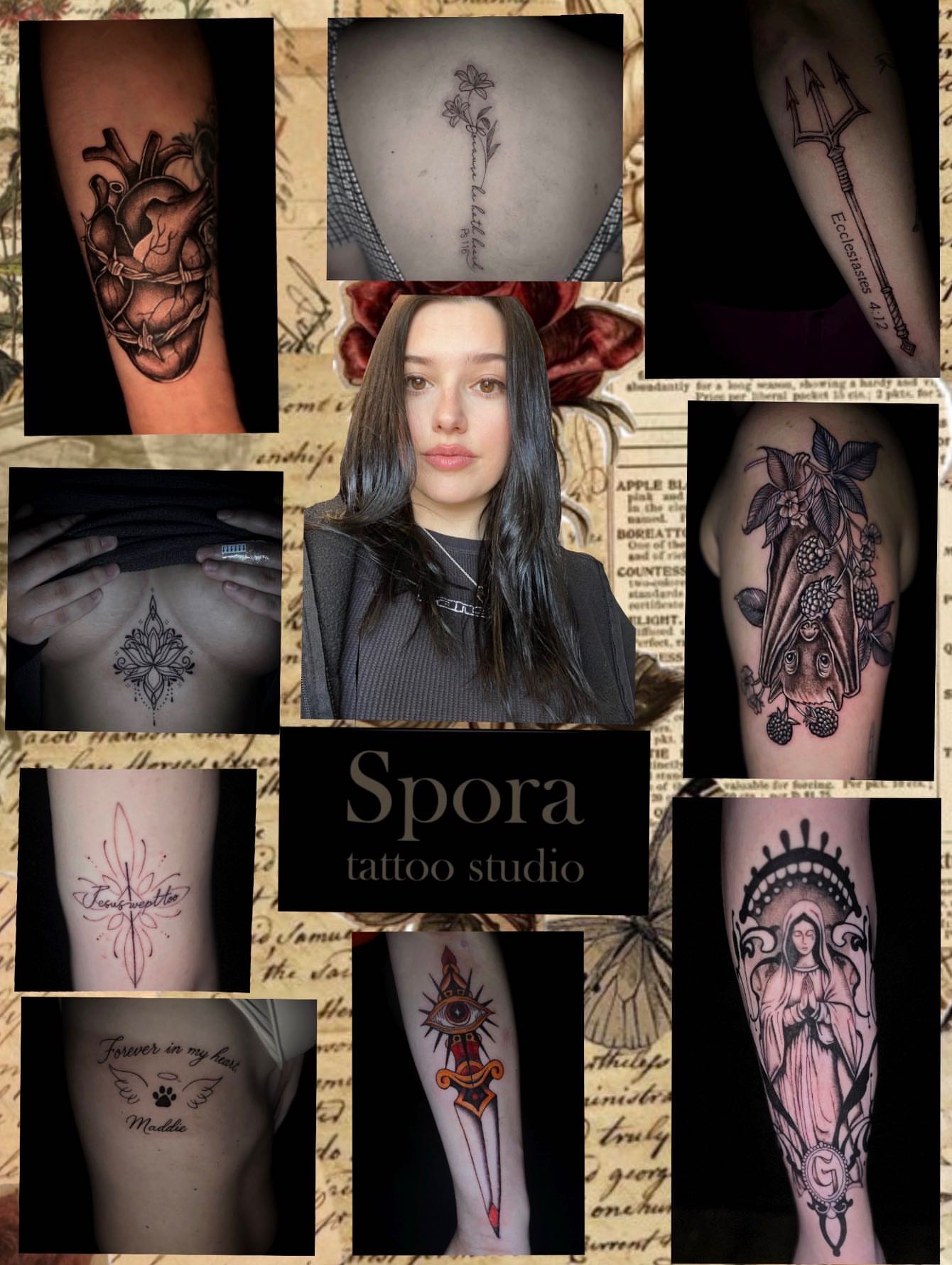Tattoo by @needle___wielder — dotwork
