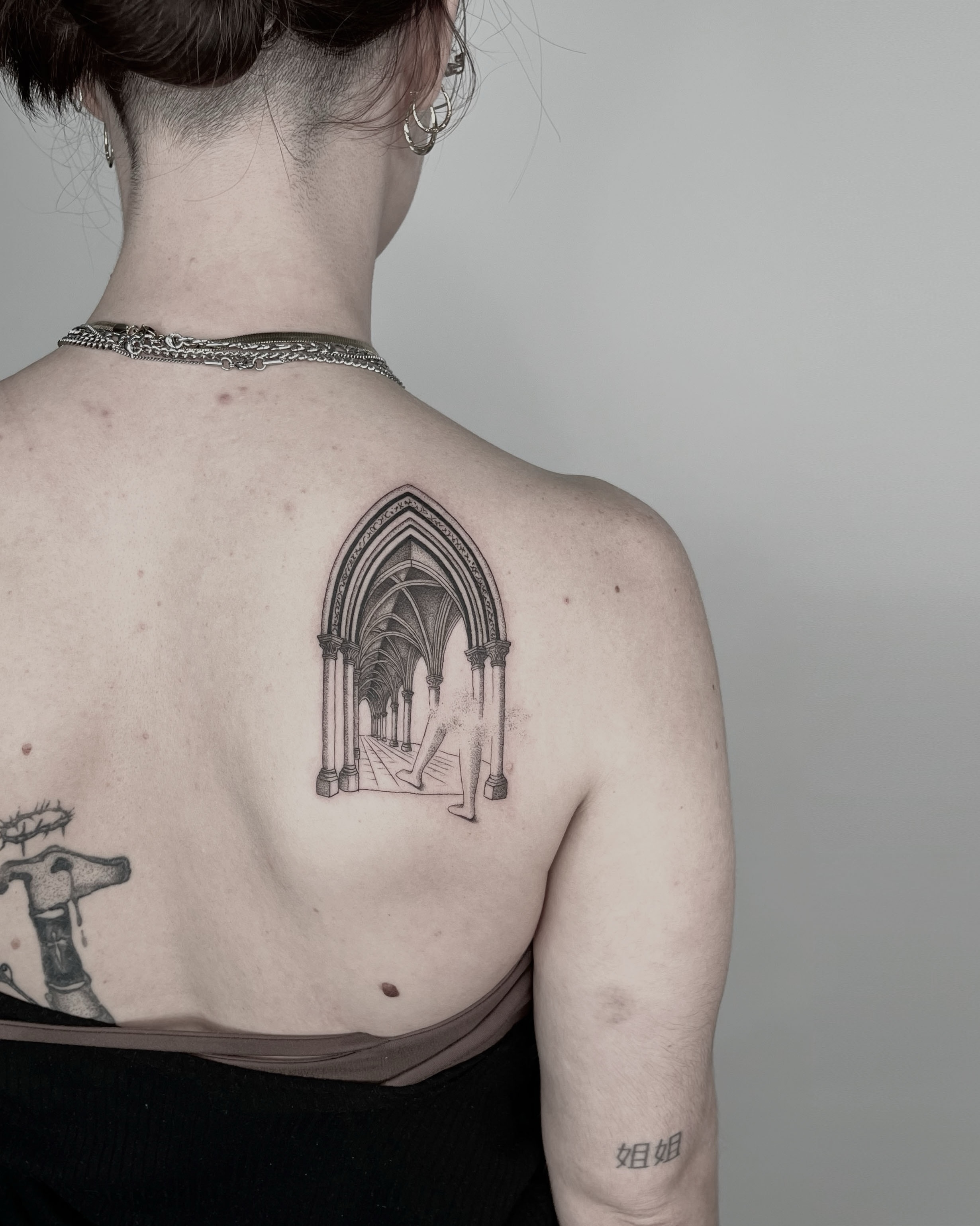 Tattoo by @parkkaro โ black_and_grey, realism