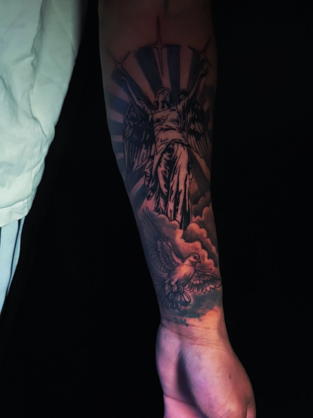 Tattoo by @inkbyt0ny — black_and_grey, realism