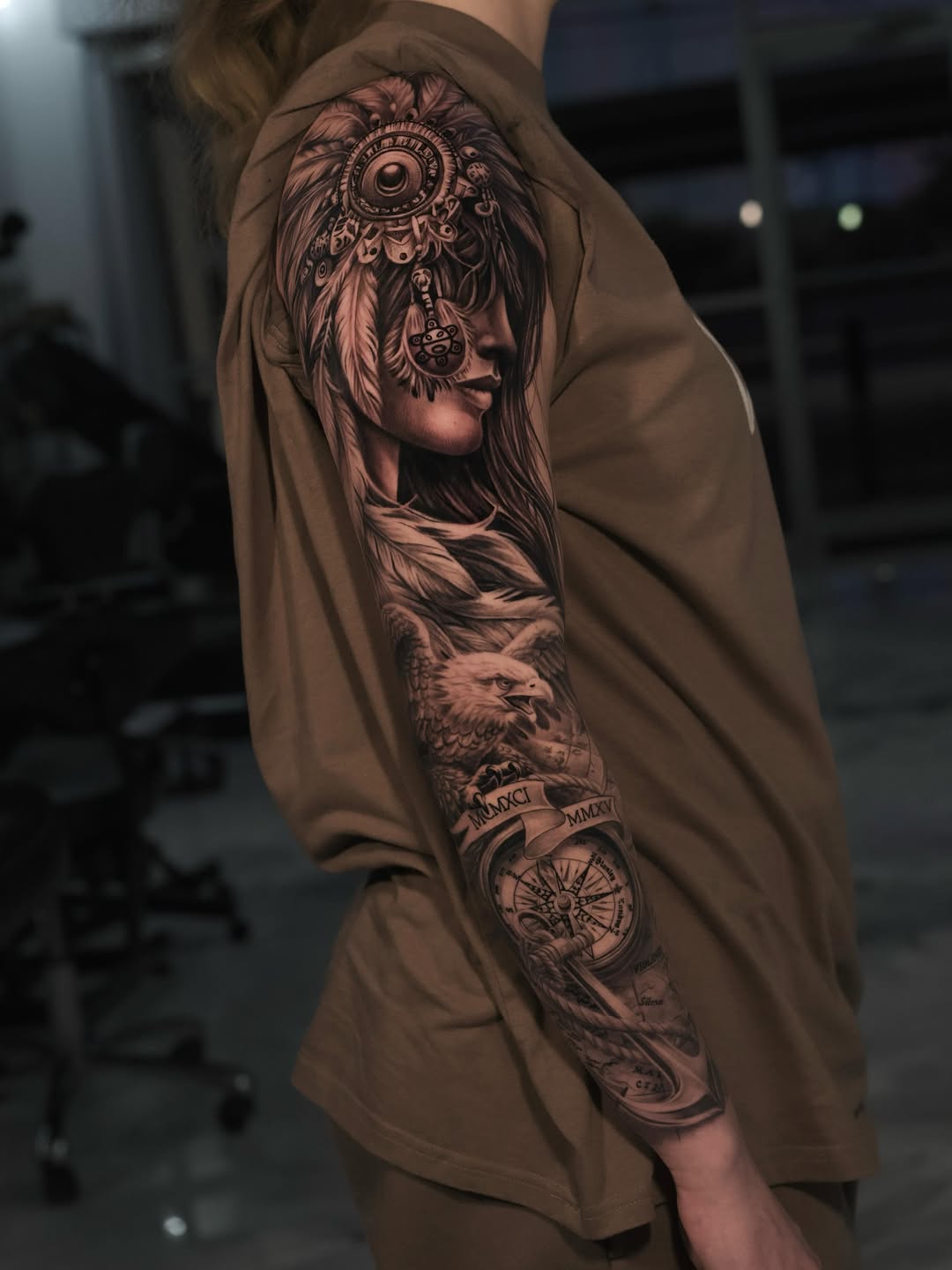 Tattoo by @reyolivarestattoos — realism, black_and_grey