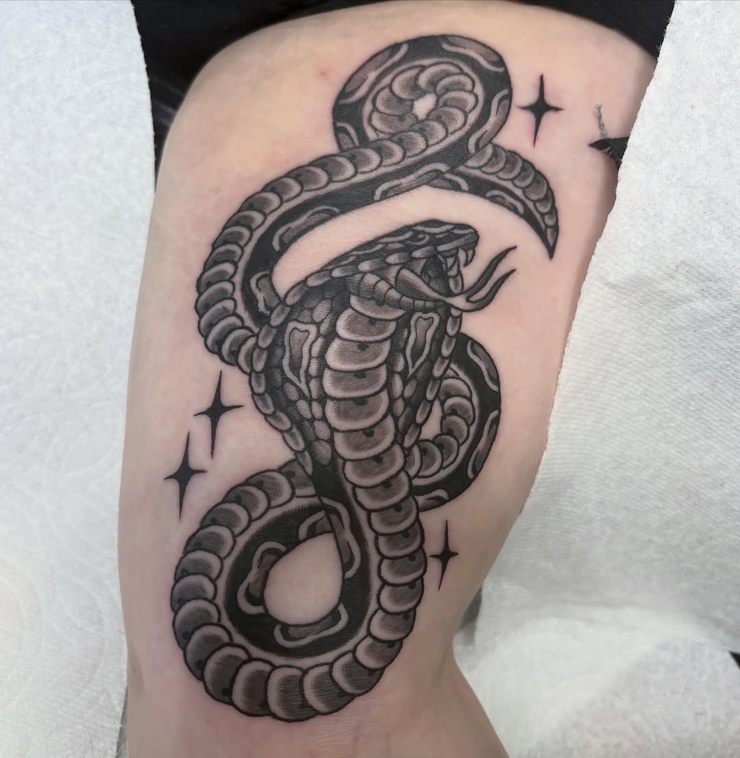 Tattoo by @lindseycvtattoo — american_traditional, black_and_grey