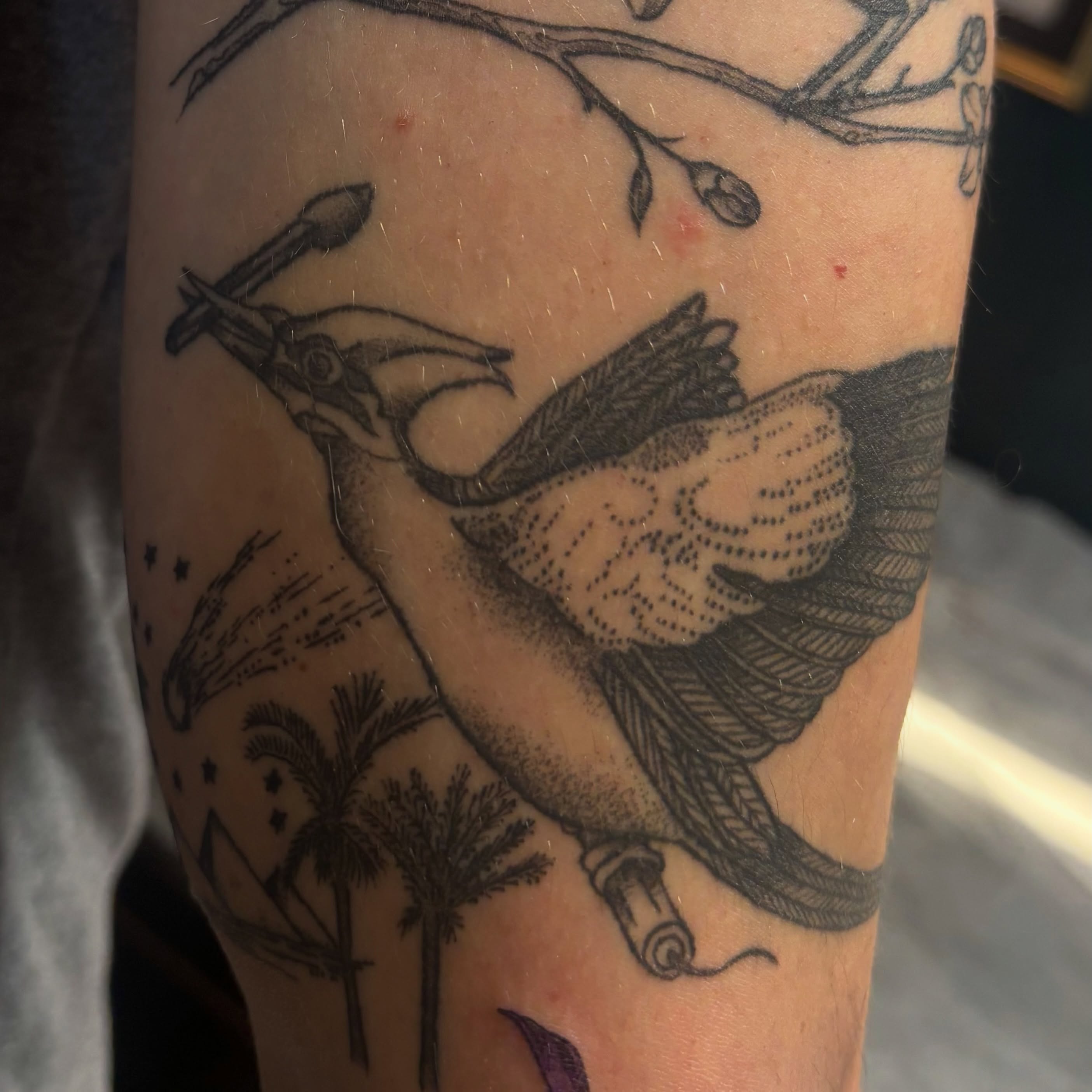 Tattoo by @tattoosbysamira β dotwork