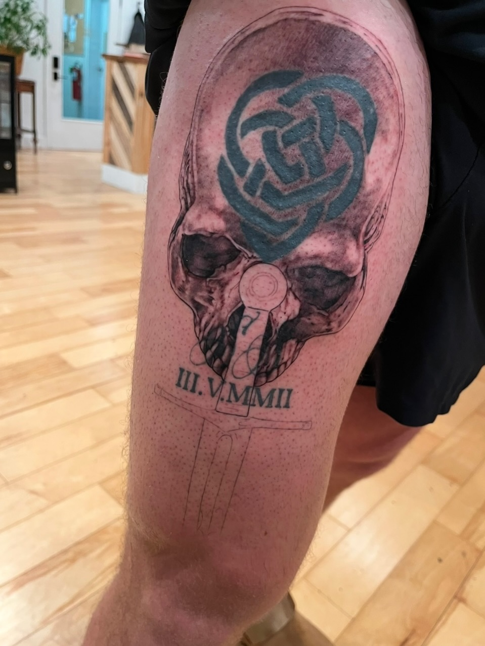 Tattoo by @zen_dictator — black_and_grey, realism