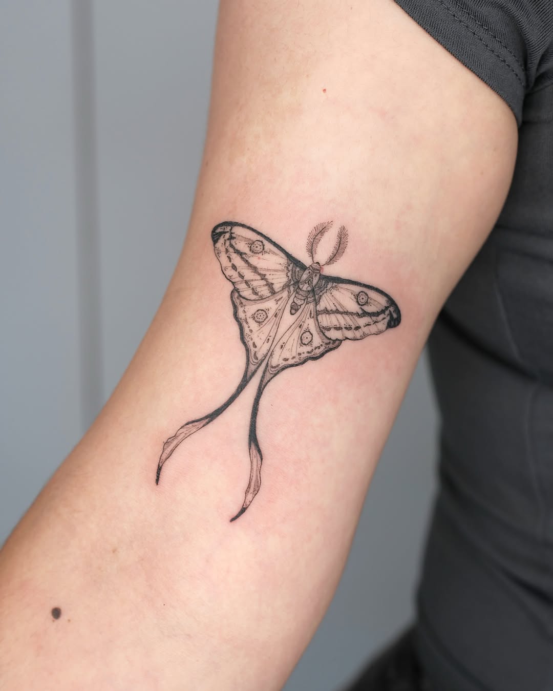 Tattoo by @tats_nina — black_and_grey
