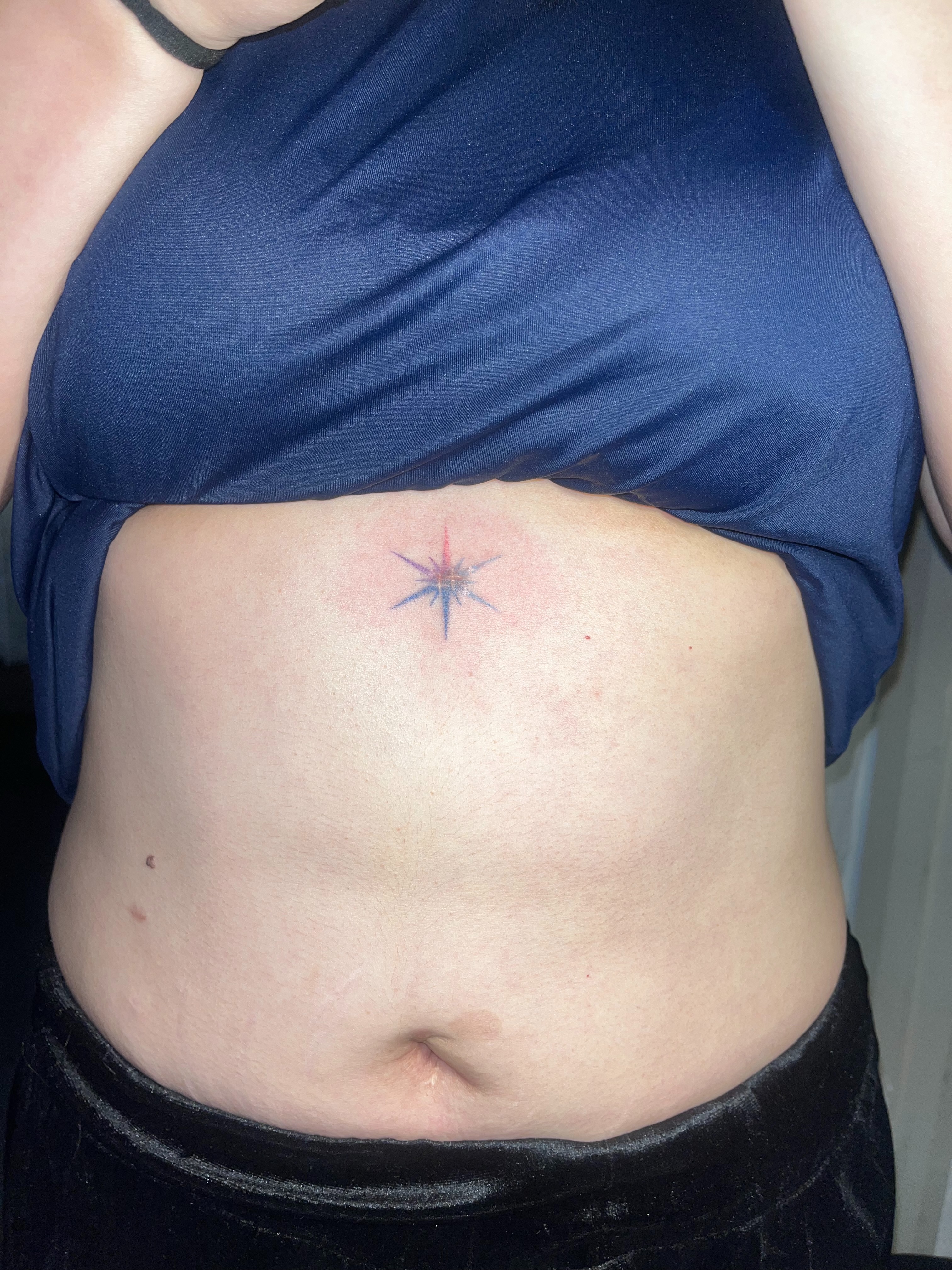 Tattoo by @bokchi_poke — geometric