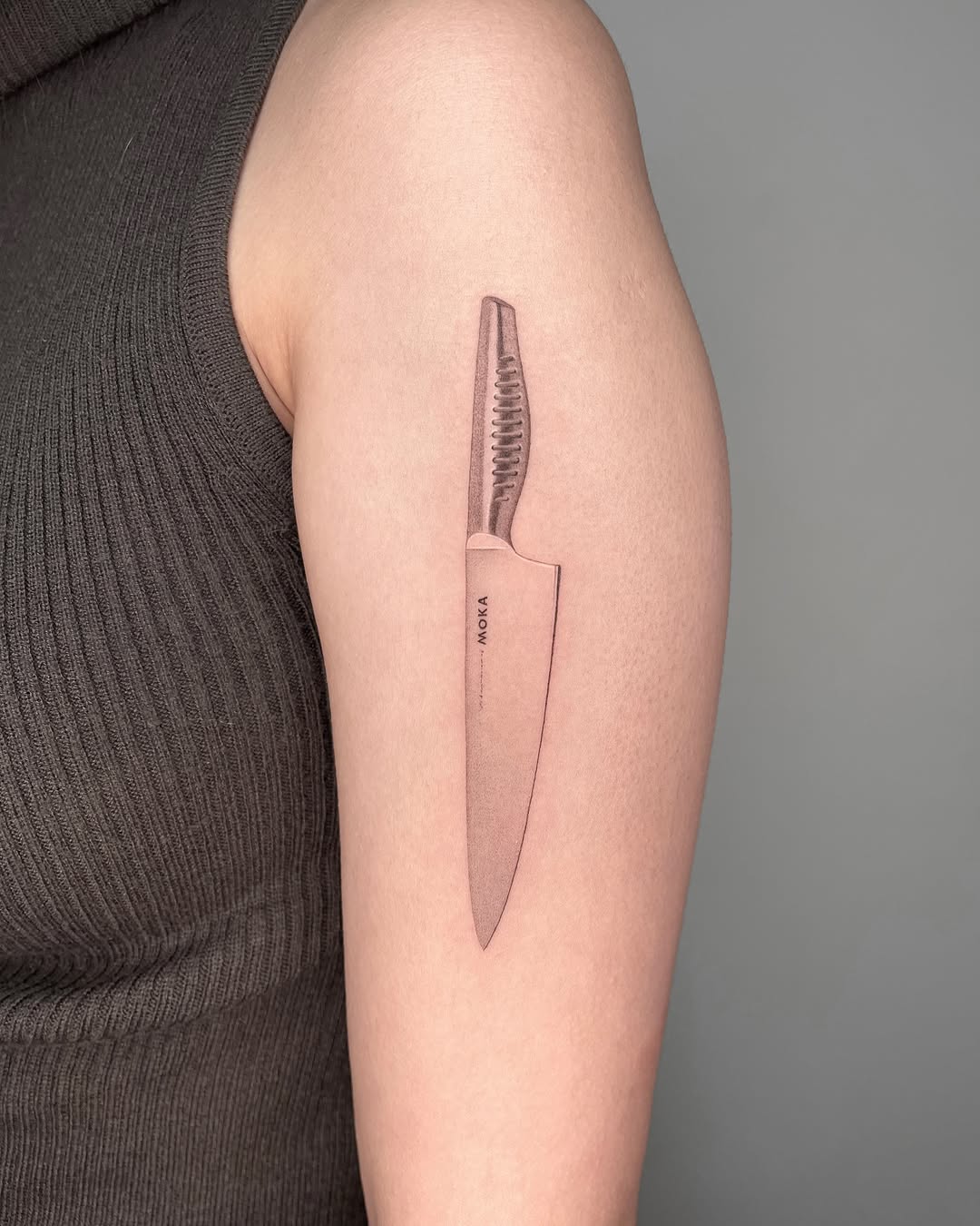 Tattoo by @nuku_tattoo — realism, black_and_grey
