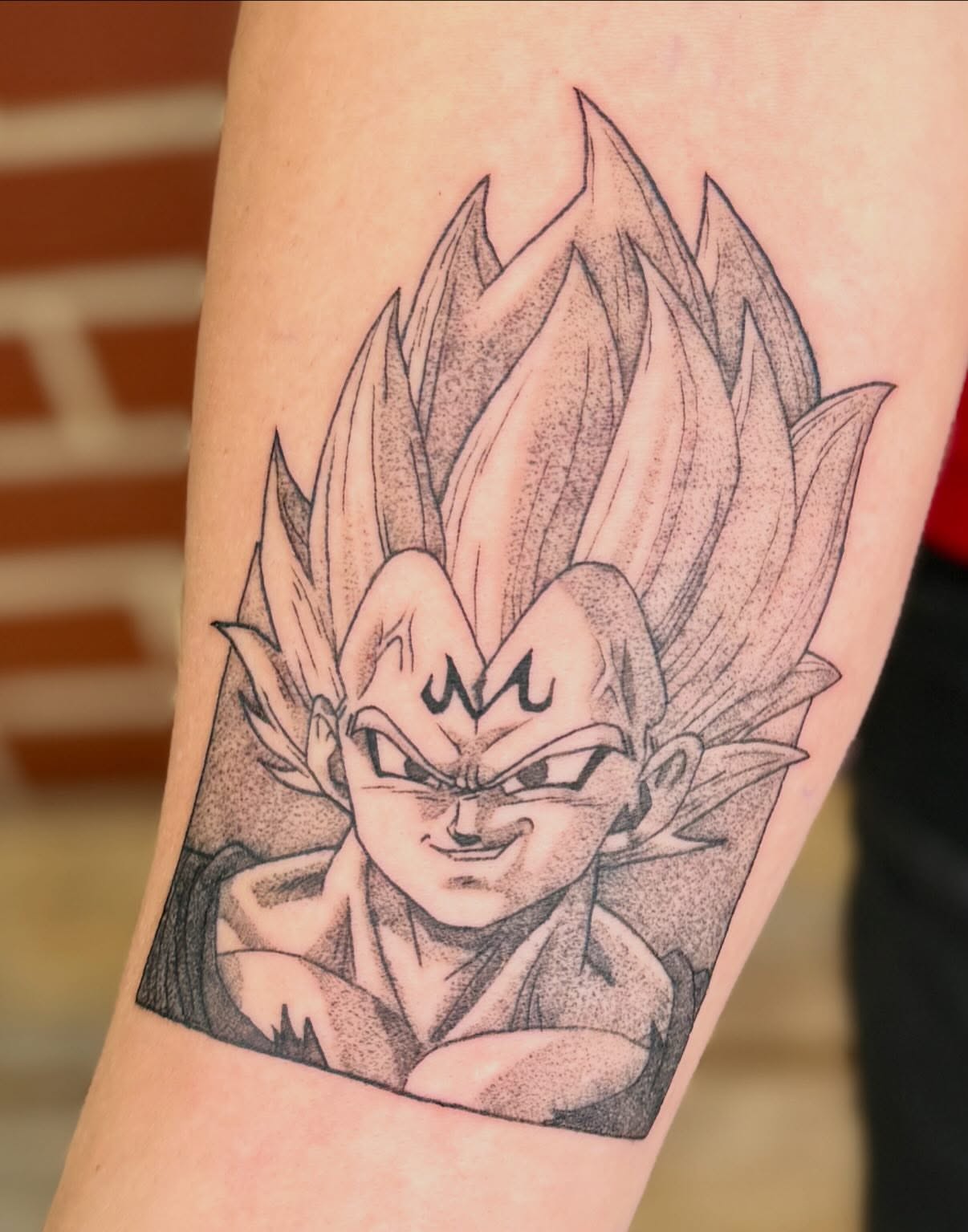 Tattoo by @pollenpowder — dotwork