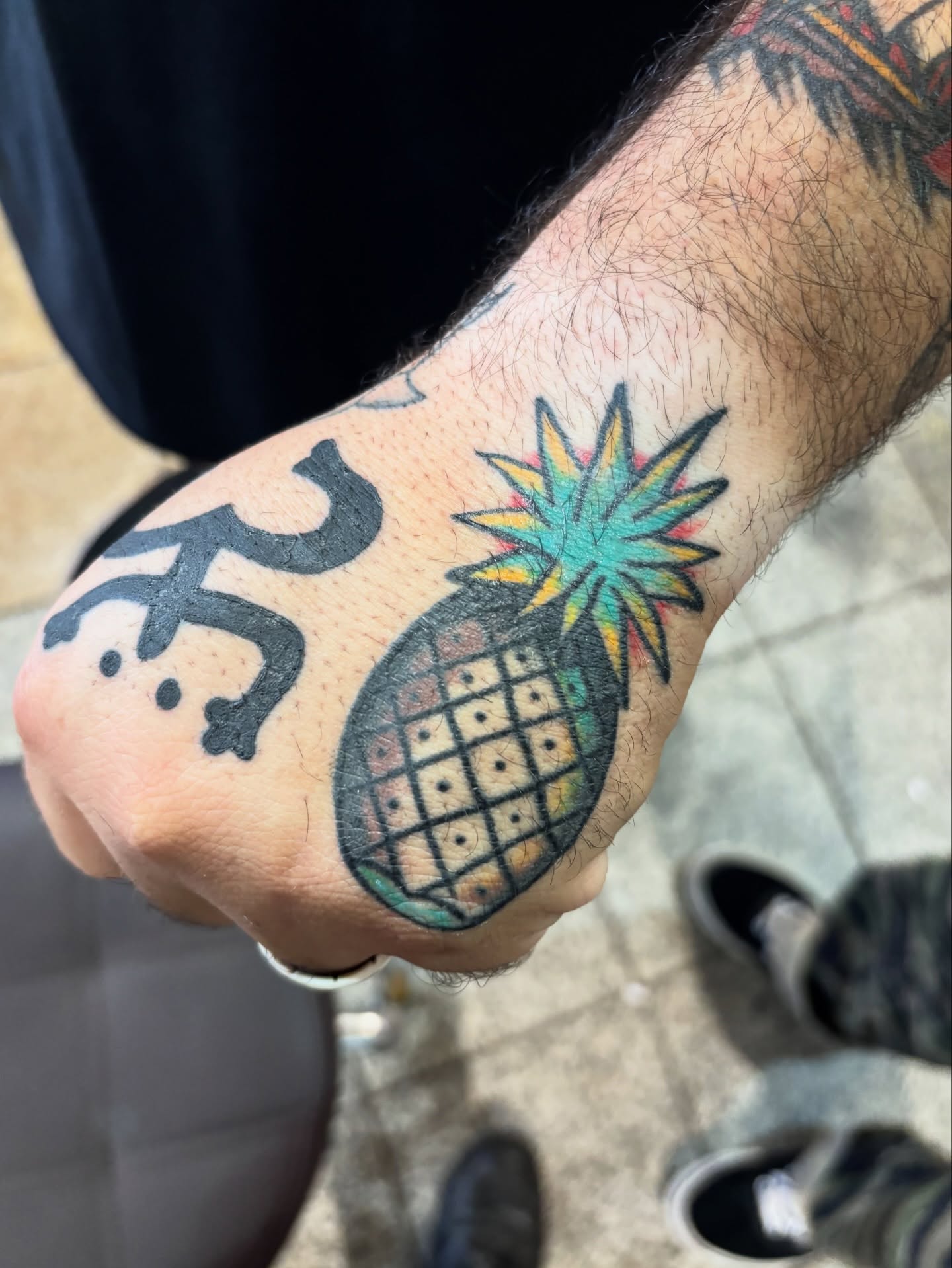 Tattoo by @rest_press — dotwork