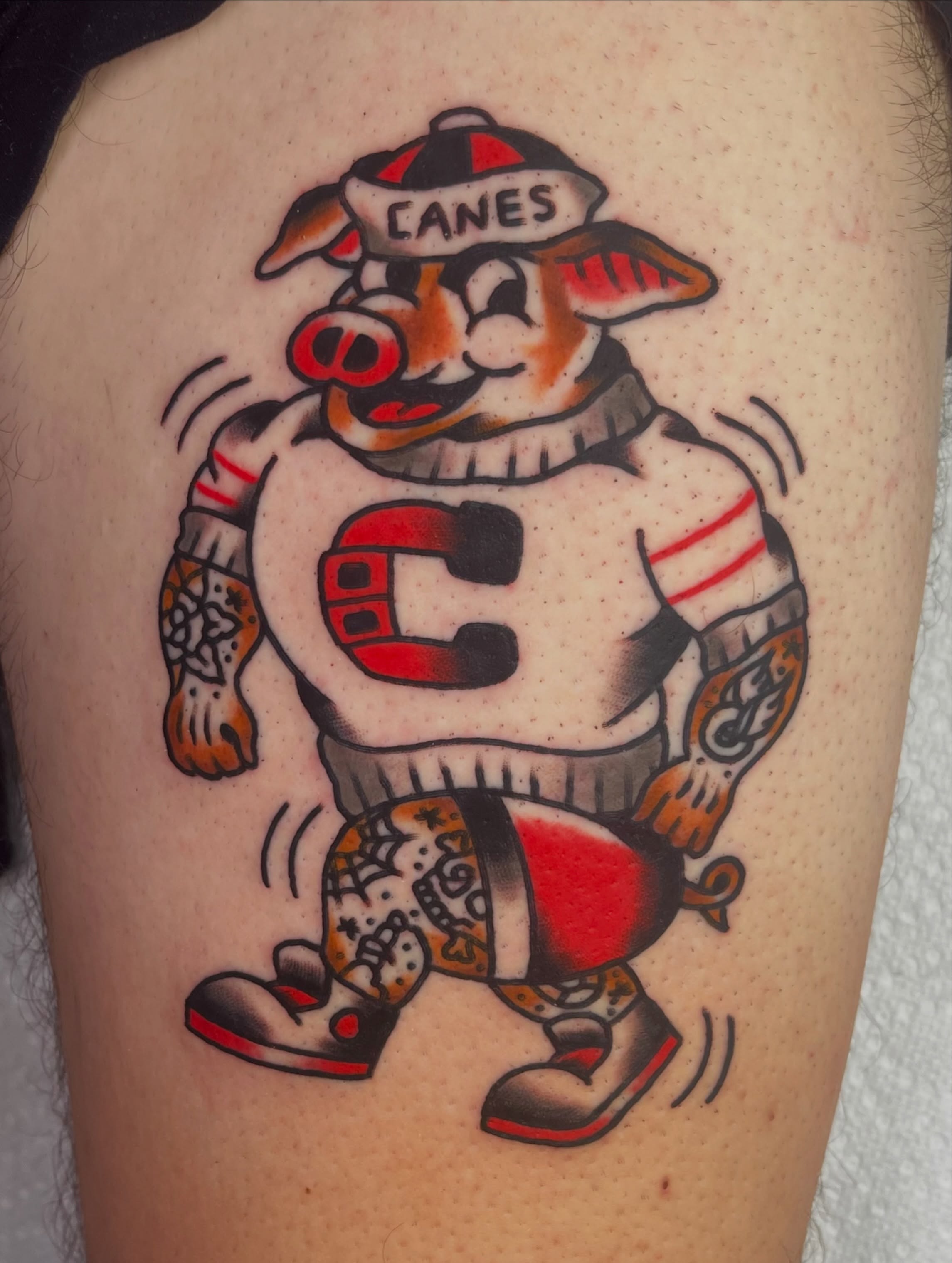 Tattoo by @anchoredaweightattoo — american_traditional