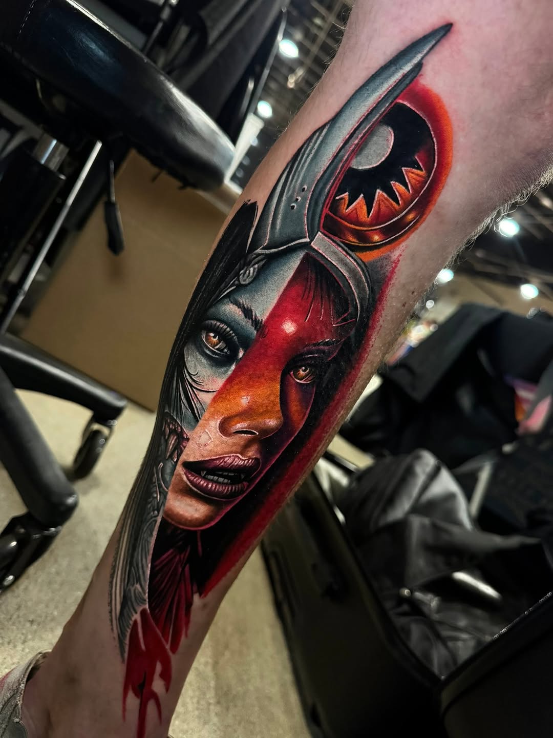Tattoo by @gallant_tattoos — realism, dark_realism