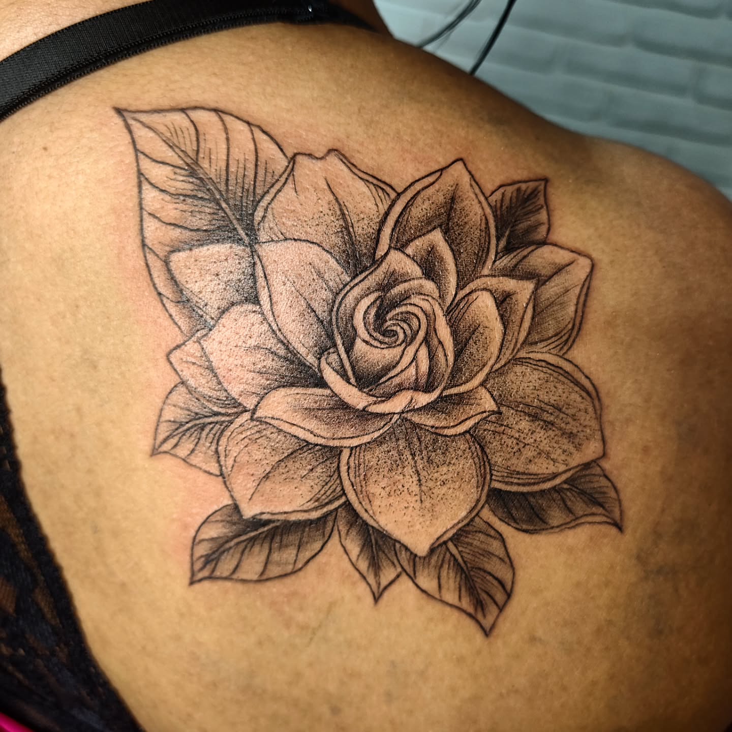Tattoo by @tintafinart — black_and_grey