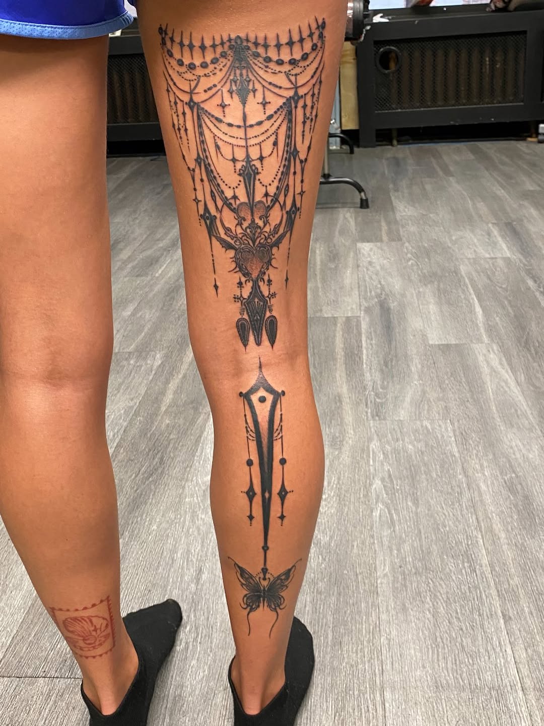 Tattoo by @stilmore_soulz — ornamental, fine_line
