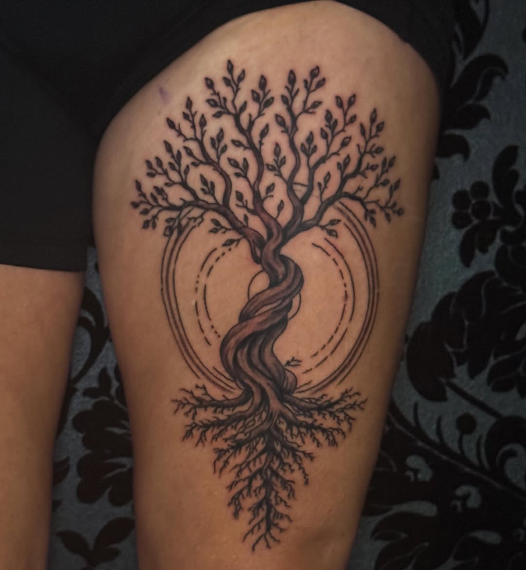 Tattoo by @jbettker_tattoos — geometric, black_and_grey