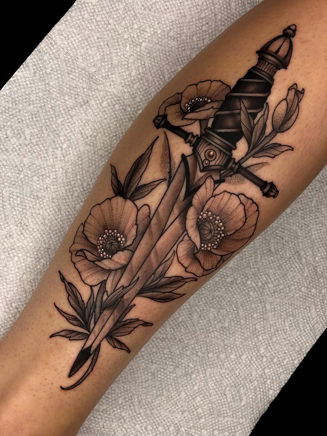 Tattoo by @devxruiz — black_and_grey, realism