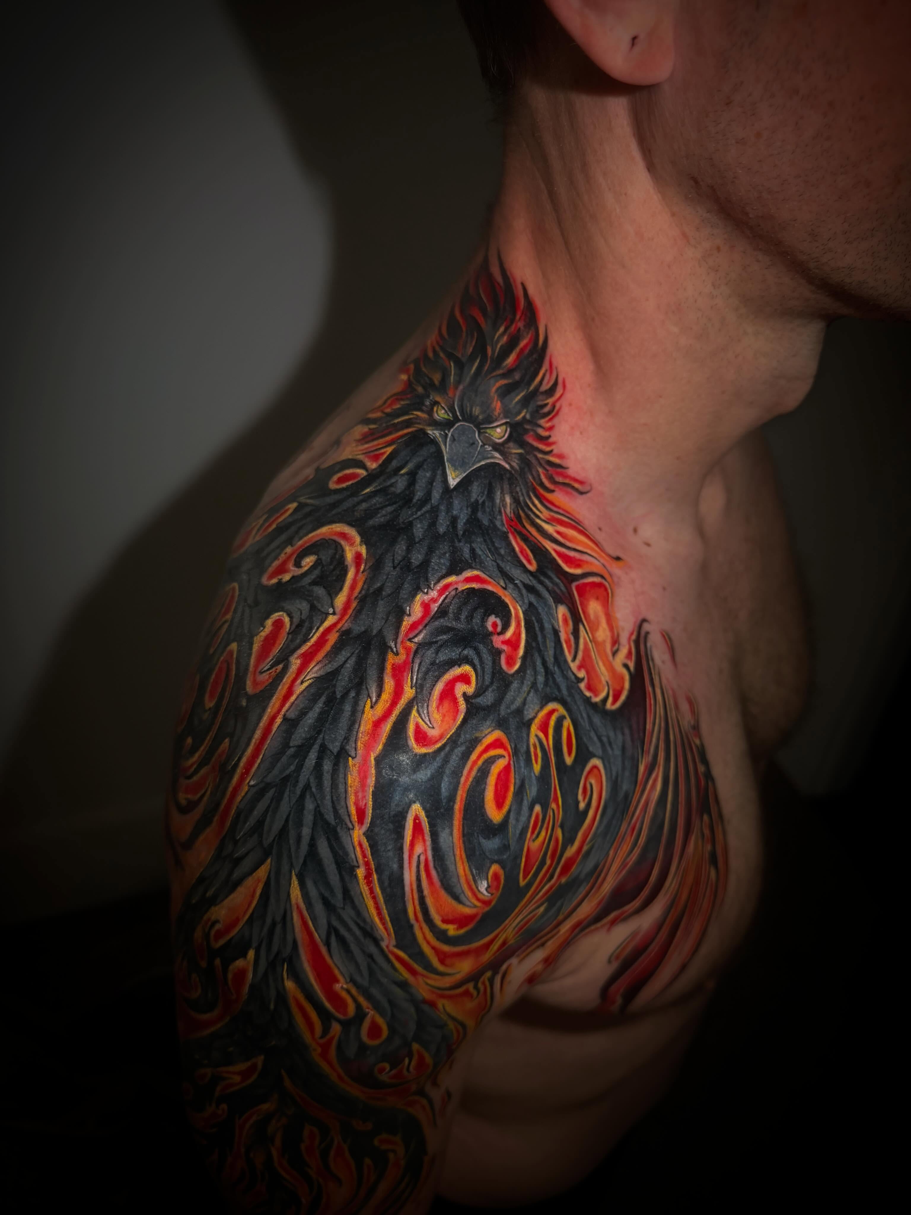 Tattoo by @whitehorsetattooing — neo_traditional, dark_realism