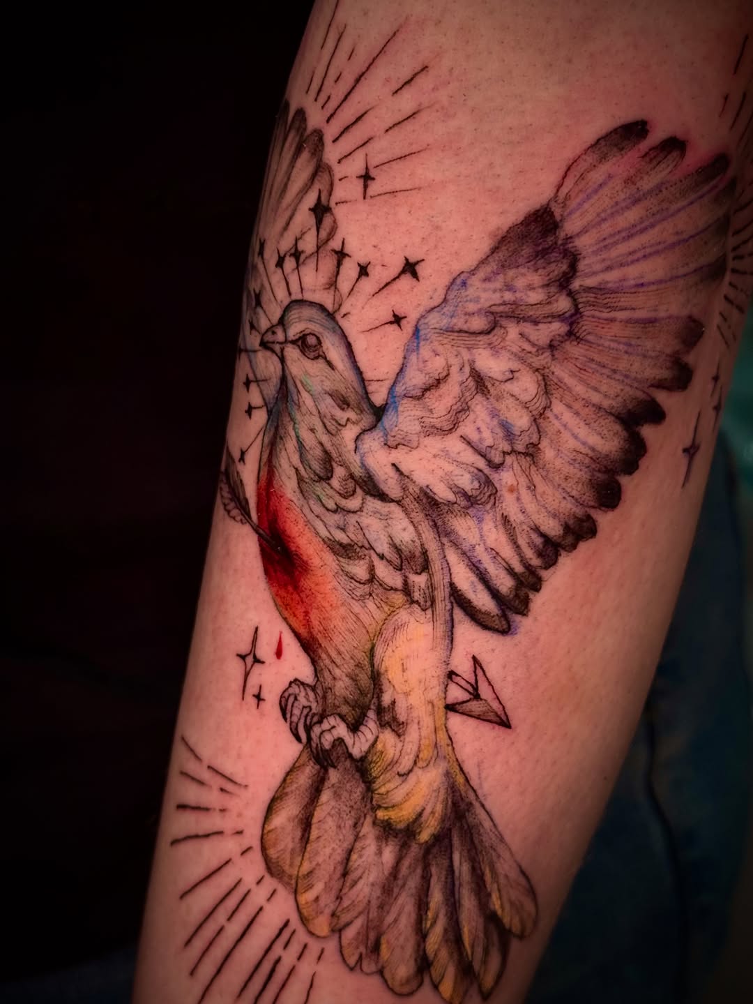 Tattoo by @jazzstabz — illustrative, black_and_grey