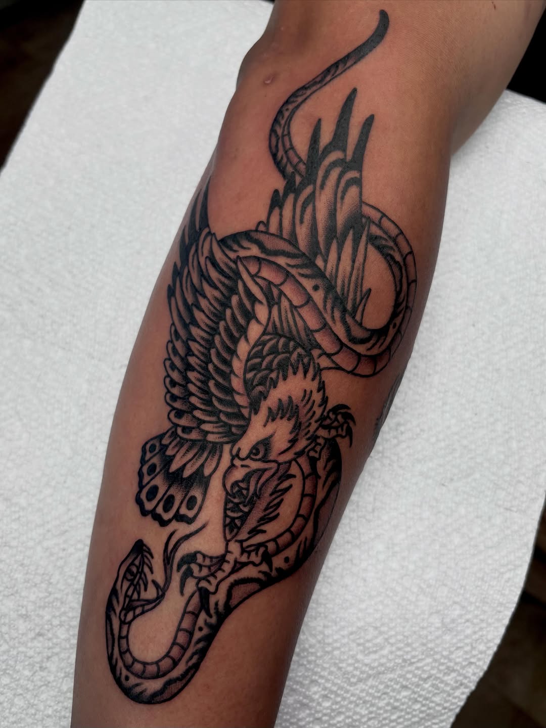 Tattoo by @lallysee — american_traditional